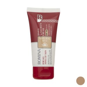کرم ضد آفتاب رومینا مدل natural beige 90 حجم 50 میلی لیتر