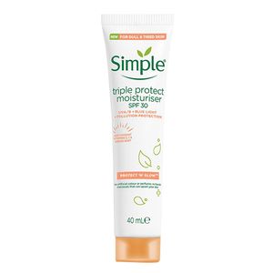 کرم ضد آفتاب سیمپل مدل triple protect حجم 40 میلی لیتر