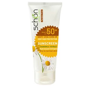 کرم ضد آفتاب شون با رنگ بژ +spf50