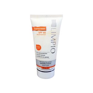 کرم ضد آفتاب لیمپیو مدل sunscreen deep care spf 60 کد li0066 حجم 50 میلی لیتر