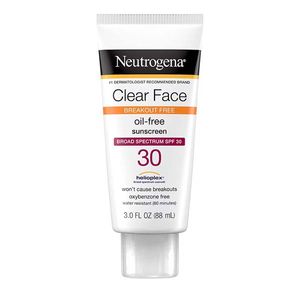 کرم ضد آفتاب نوتروژینا مدل clear face 30 حجم 88 میلی لیتر