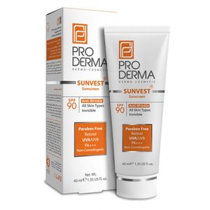 کرم ضد آفتاب و ضد چروک پرودرما مدل spf90 حجم 40 میلی لیتر