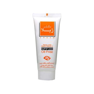 کرم ضد آفتاب و ضدچروک بی رنگ دکتر ژیلا مدل spf30 مناسب پوست های چرب حجم 65 میلی لیتر