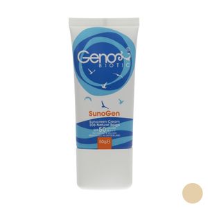 کرم ضد آفتاب ژنوبایوتیک مدل sunogen وزن 50 گرم