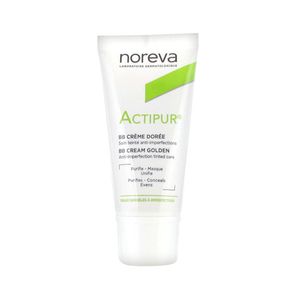 کرم ضد جوش رنگی نوروا سری actipure bb cream مدل golden حجم 30 میلی لیتر