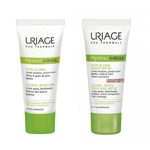 کرم ضد جوش قوی رنگی اوریاژ مدل hyseac 3 regul با spf30 حجم 40 میلی لیتر