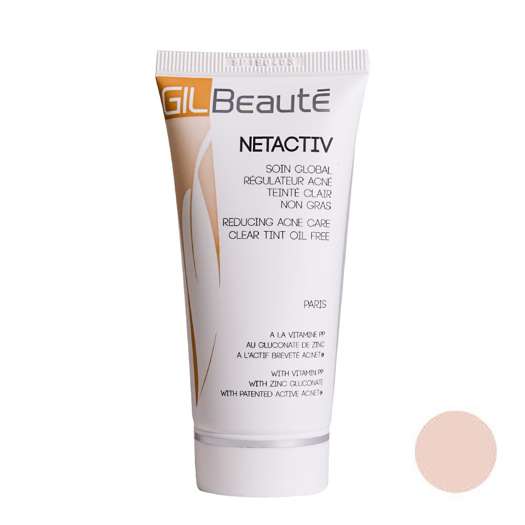 کرم ضد جوش ژیل بوته مدل netactive light حجم 50 میلی لیتر