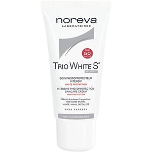 کرم ضد لک نوروا مدل trio white s spf50 حجم 40 میلی لیتر