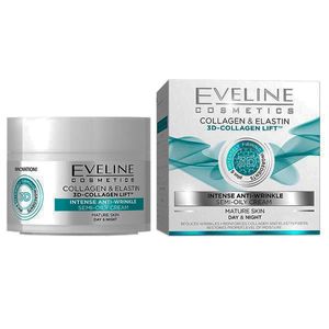 کرم ضد چروک اولاین مدل 3d collagen lift حجم 50 میلی لیتر