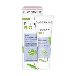 کرم ضد چروک دیادرماین مدل essentiel bio nourrissante nuit حجم 50 میلی لیتر