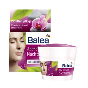 کرم ضد چروک شب باله آ مدل abendruhe nachtcreme حجم 50 میلی لیتر