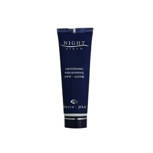 کرم ضد چروک شب دکتر ژیلا سری anti aging مدل lightening and nourishing حجم 50 میلی گرم