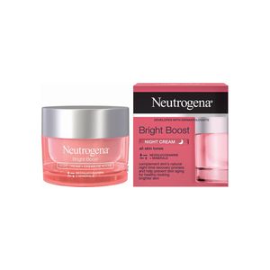 کرم ضد چروک شب نوتروژینا مدل bright boost حجم 50 میلی لیتر