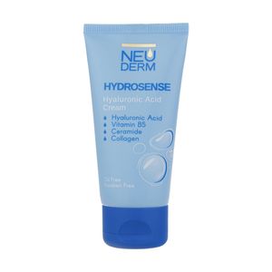 کرم ضد چروک نئودرم مدل hyaluronic حجم 50 میلی لیتر