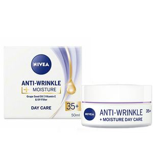 کرم ضد چروک نیوآ مدل anti wrinkle + moisture حجم 150 میلی لیتر