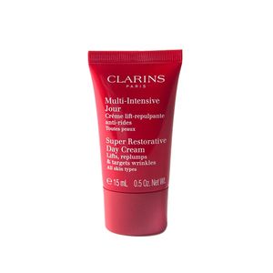 کرم ضد چروک کلارنس مدل super restorative حجم 15 میلی لیتر