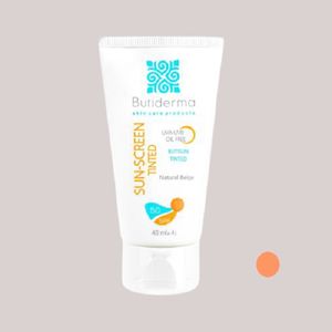 کرم ضدآفتاب بیوتی درما مدل natural حجم 40 میلی لیتر
