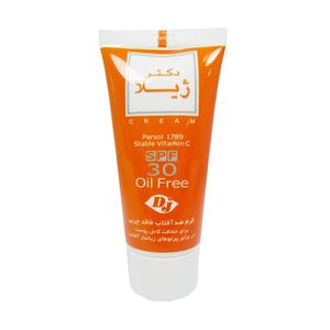 کرم ضدآفتاب رنگی دکتر ژیلا spf30 حجم 30 گرم