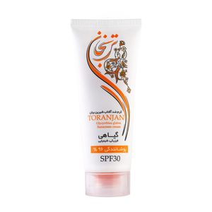 کرم ضدآفتاب گیاهی ترنجان مدل glycyrrhiza glabra spf30 حجم 40 میلی لیتر