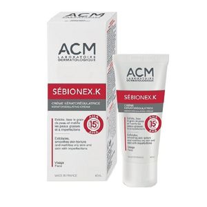 کرم لایه بردار ای سی ام مدل sebionex.k حجم 40 میلی لیتر