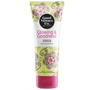 کرم لایه بردار گود ورچو مدل brightening facial scrub حجم 100 میلی لیتر
