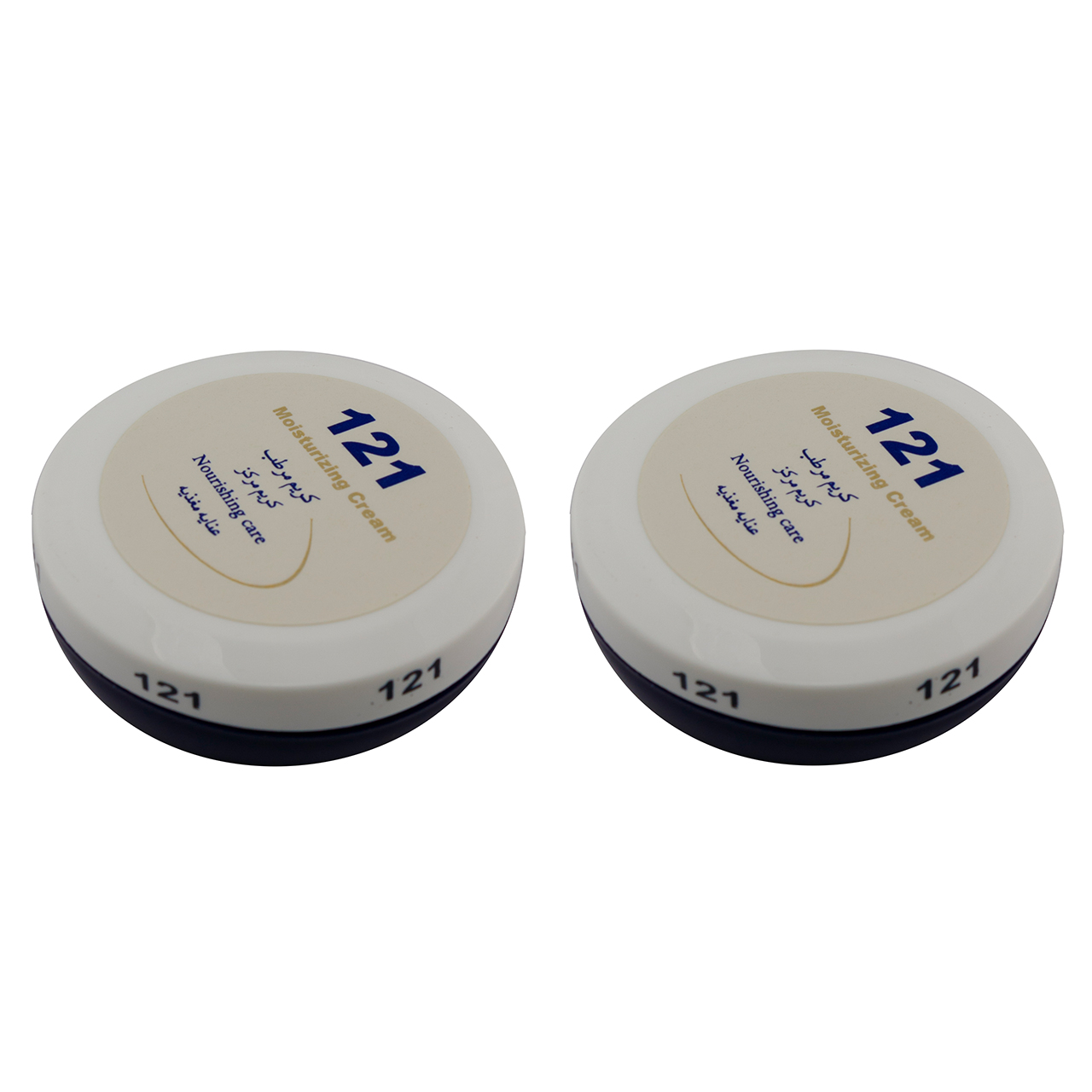 کرم مرطوب کننده 121 مدل a301 حجم 75 میلی لیتر مجموعه 2 عددی