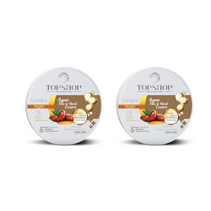 کرم مرطوب کننده تاپ شاپ مدل روغن آرگان حجم 200 میلی لیتر بسته 2 عددی