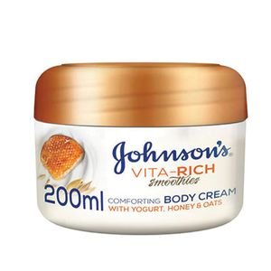 کرم مرطوب کننده جانسون مدل honey 02 حجم 200 میلی لیتر