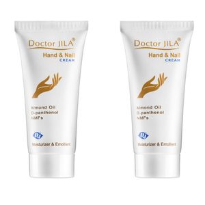 کرم مرطوب کننده دست و ناخن دکتر ژیلا مدل h n حجم 50 میلی لیتر مجموعه 2 عددی