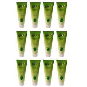 کرم مرطوب کننده رینو زیت مدل aloe vera حجم 75 میلی لیتر مجموعه 12 عددی
