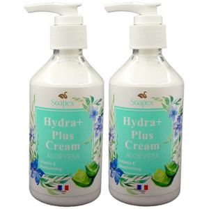 کرم مرطوب کننده سوپکس مدل hydra plus حجم 250 میلی لیتر بسته 2 عددی