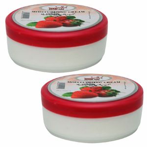 کرم مرطوب کننده ناران مدل توت فرنگی حجم 140 میلی لیتر مجموعه 2 عددی