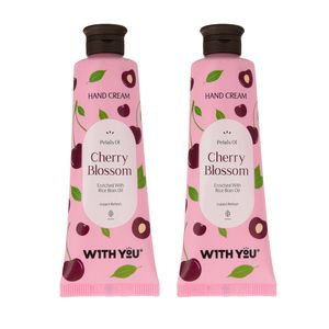 کرم مرطوب کننده ویت یو مدل cherry blossom حجم 50 میلی لیتر مجموعه 2 عددی