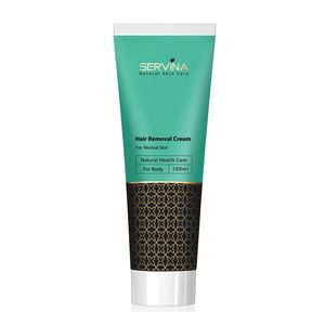 کرم مو بر بدن سروینا مدل normal skin حجم 100 میلی لیتر