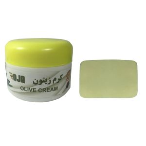 کرم نرم کننده روجا مدل olive حجم 70 میلی لیتر به همراه صابون مدل زیتون وزن 15 گرم