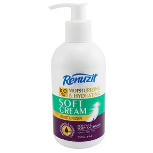 کرم نرم کننده رینوزیت مدل soft cream حجم 250 میلی لیتر