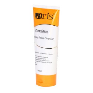 کرم پاک کننده صورت اریس مدل pure clean حجم 150 میلی لیتر