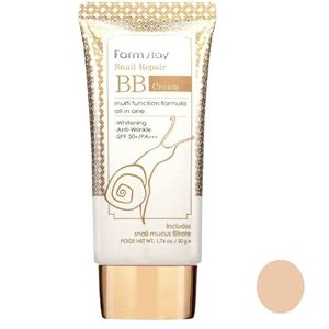 کرم پودر bb فارم استی مدل snail repair وزن 50 گرم