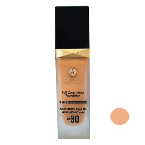 کرم پودر اشتون مدل روغن دانه کرنبری شماره gf 36 حجم 30 میلی لیتر