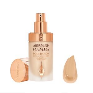کرم پودر شارلوت تیلبری مدل airbrush flawless شماره 4 حجم 30 میلی لیتر