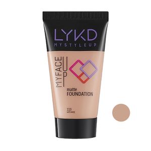 کرم پودر لایکد مدل matte foundation شماره 113 حجم 30 میلی لیتر