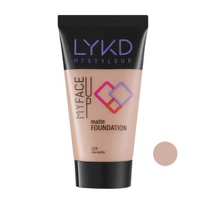 کرم پودر لایکد مدل matte foundation شماره 119 حجم 30 میلی لیتر
