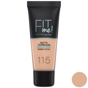 کرم پودر میبلین مدل fit me شماره 115