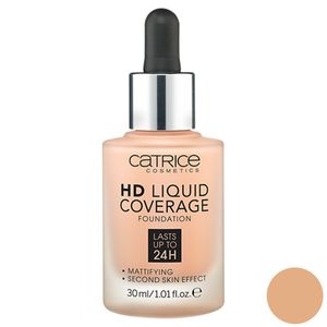 کرم پودر کاتریس سری hd مدل liquid coverage شماره 020