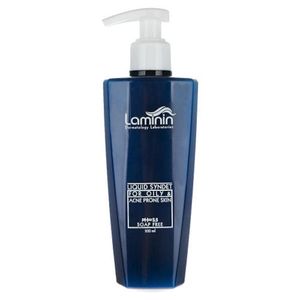 کرم ژل پاک کننده صورت لامینین مدل oily & acne حجم ۲۰۰ میلی لیتر