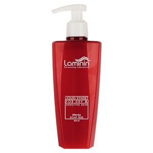 کرم ژل پاک کننده لامینین مدل dry and sensitive حجم 200 میلی لیتر