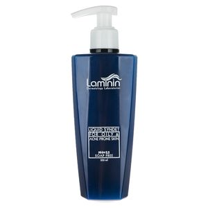کرم ژل پاک کننده لامینین مدل oily and acne حجم 200 میلی لیتر