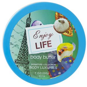 کره بدن بادی لاکچری مدل enjoy life مقدار 200 گرم
