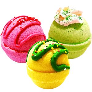 کوکتل نمک حمام اور مدل sweets rgy وزن ۱۱۵ گرم بسته 3 عددی