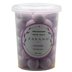 کوکتل نمک حمام زاوانو مدل lavender وزن 300 گرم بسته 50 عددی